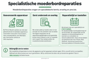 Moederbord reparaties iPhone Repairs Den Bosch