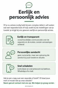 Klantenservice Phone Repairs Den Bosch
