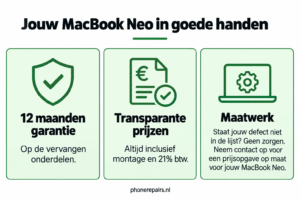 MacBook Neo reparatie Den Bosch Phone Repairs