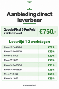 CERTIFIED PRE-OWNED TELEFOONS